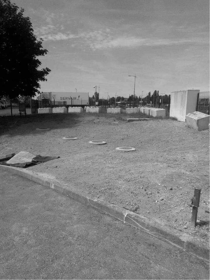 Chantier de construction station d'assainissement Les Clayes-sous-Bois