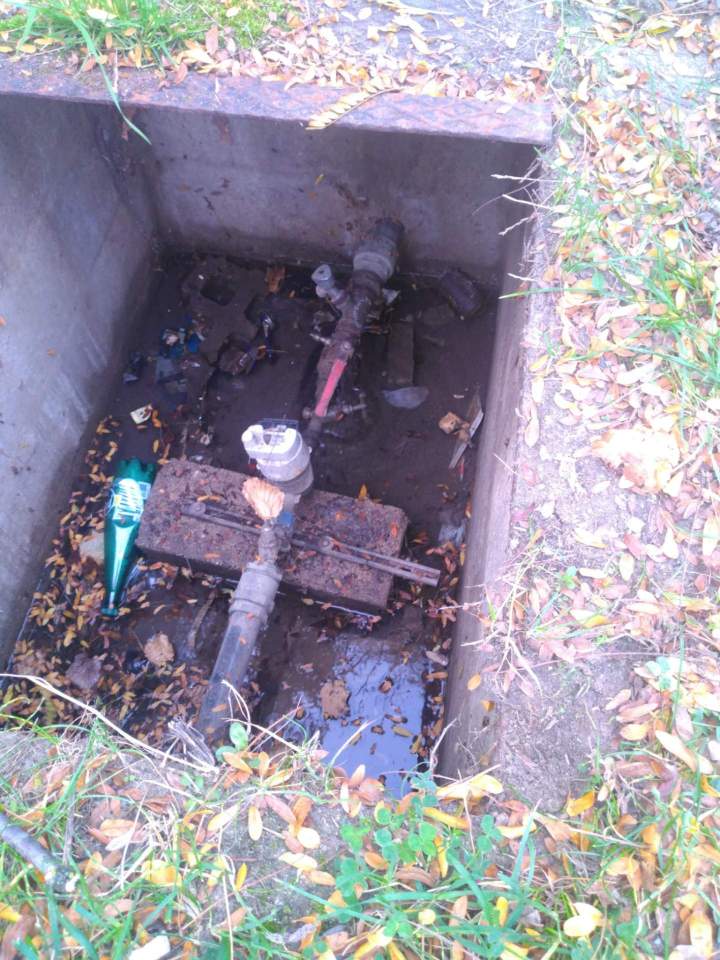 Maintenance fuite d'eau